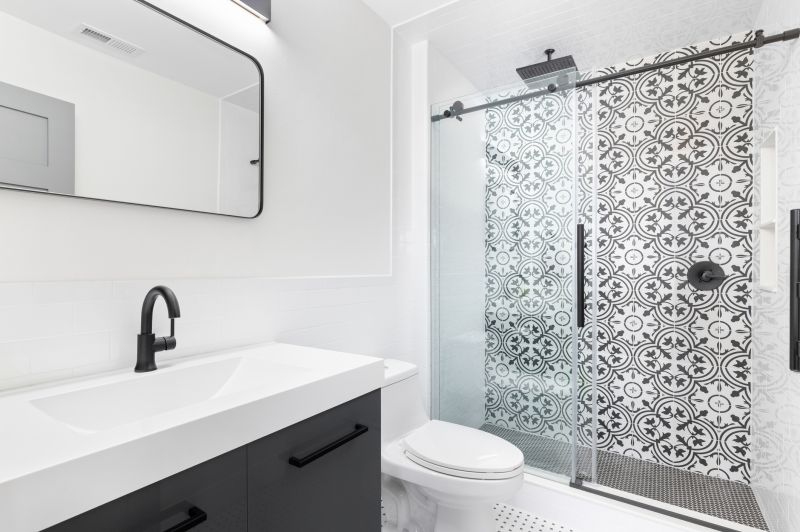 Large Format Tile Shower